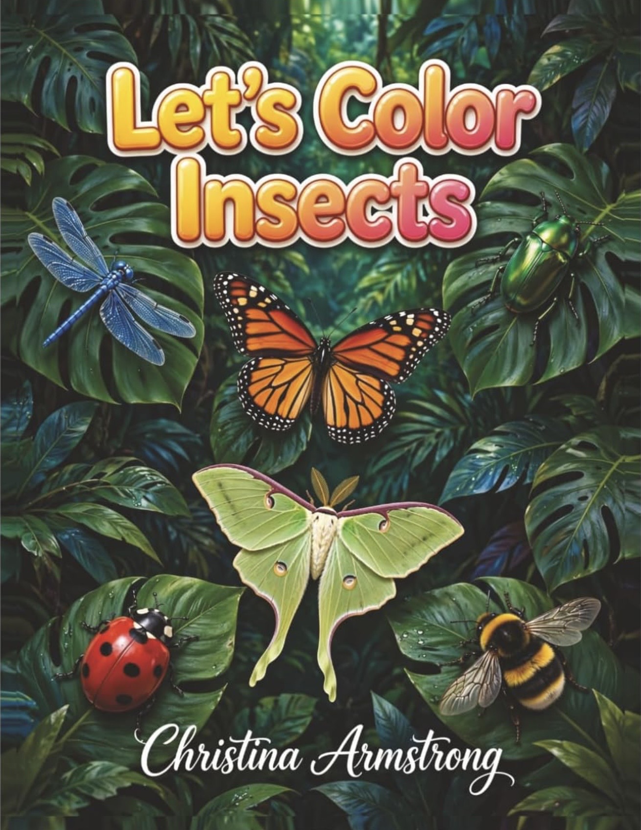 Let's Color Insects cover