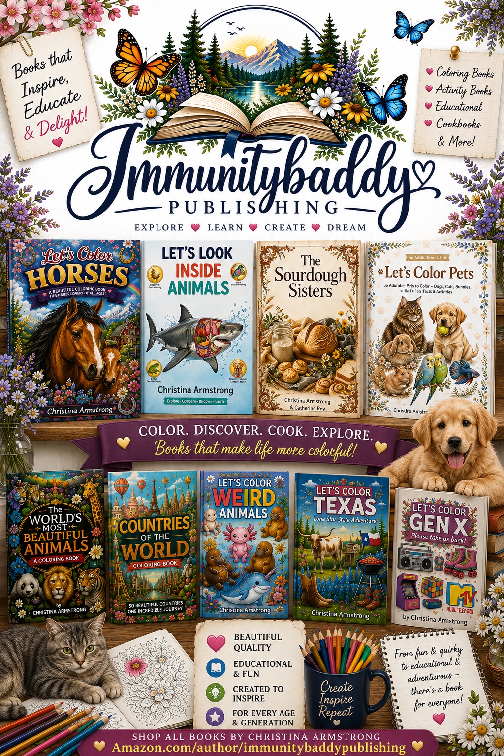 Immunitybaddy Publishing book collection